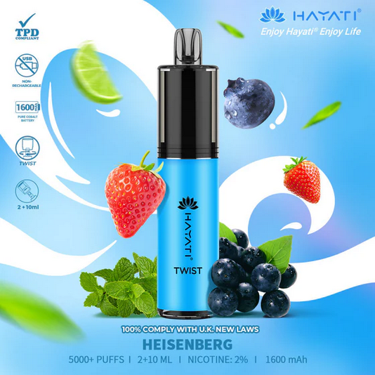 hayati twist. Hayati Twist 5000+ Puffs Disposable Vape main image 1